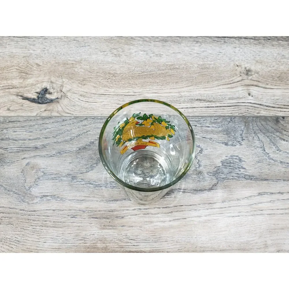 Indiana Glass Vintage 12 Days of Christmas Beverage Glass Day 1
